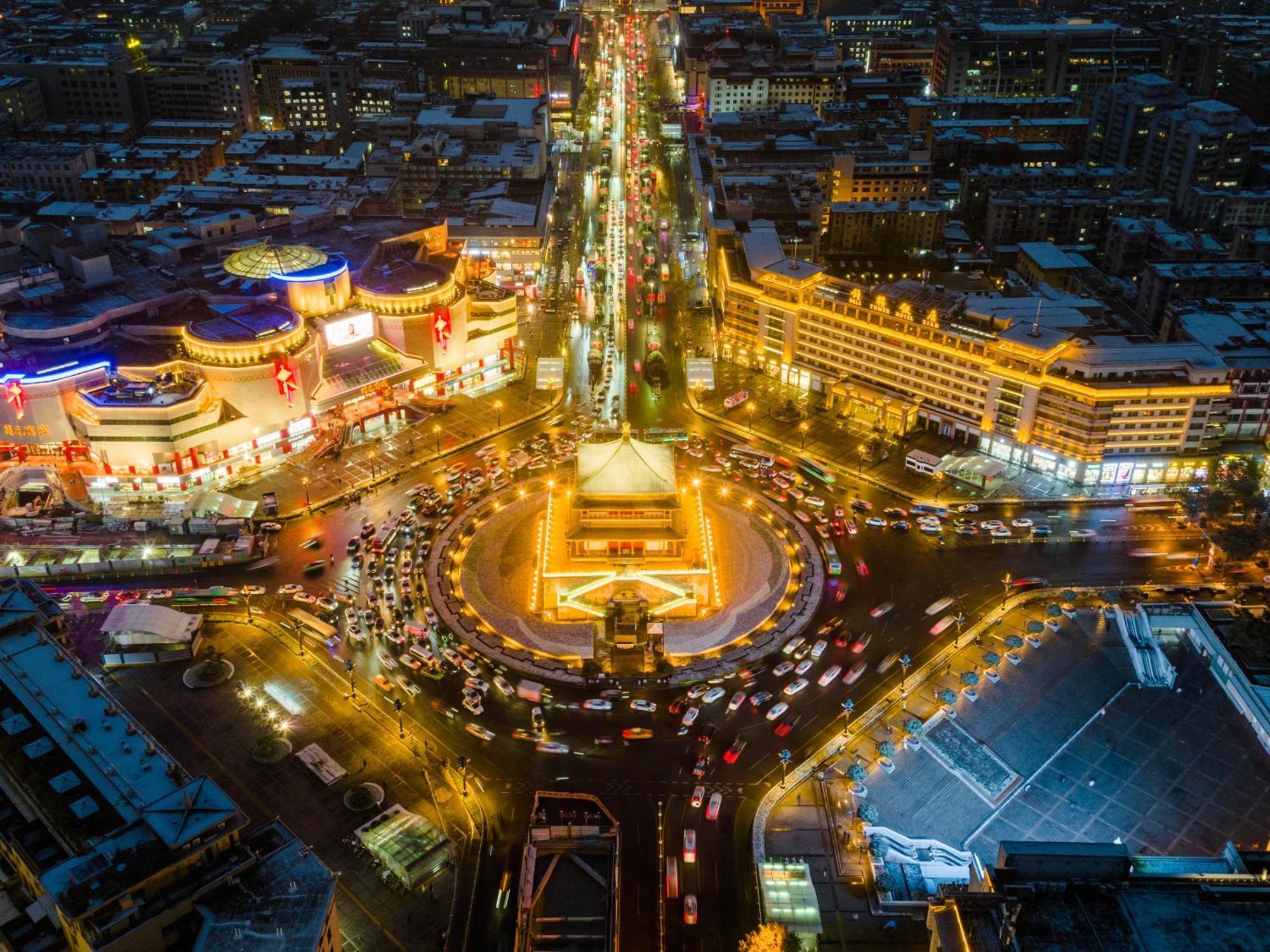 Campanile Hotel Xi'An Dayan Pagoda Datang Night City Hotel Extérieur photo